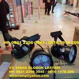 Lampu Sorot LED Spotlight 35 watt Track Rell